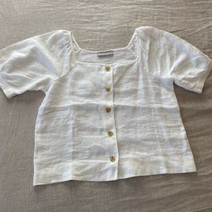 Everlane Peasant Top - Size 4